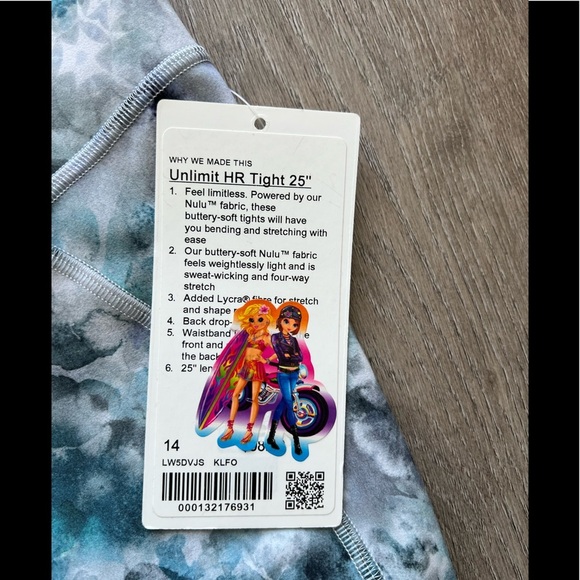 Lululemon Unlimit High-Rise Tight 25" in Kaleidofloral Multi Size 14 - Picture 2 of 4